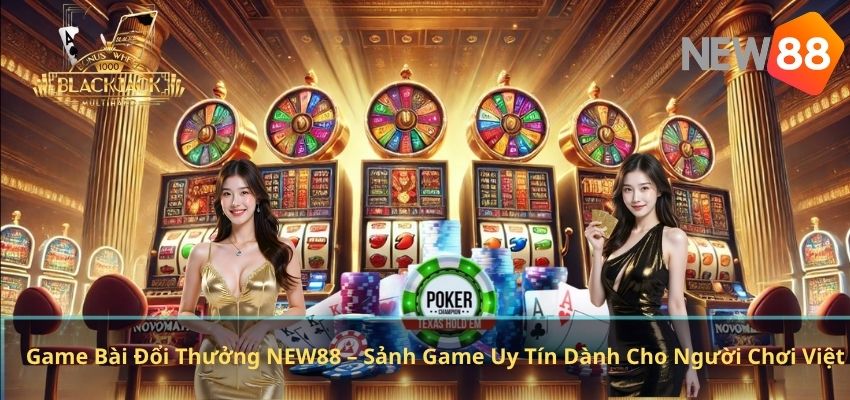 Game Bài Đổi Thưởng NEW88 – Sảnh Game Uy Tín Dành Cho Người Chơi Việt